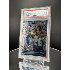 2023 PANINI ILLUSIONS‎ RETAIL #92 ZACH CHARBONNET PSA 8